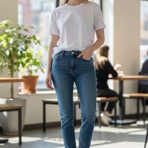 Banana Republic Women's Blue Skinny Jeans